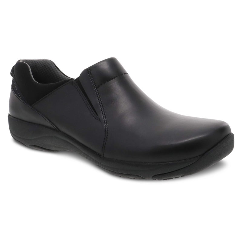 Dansko Women's Neci Black Leather Slip-Resistant Work Shoe 8.5-9 M US - Image 1